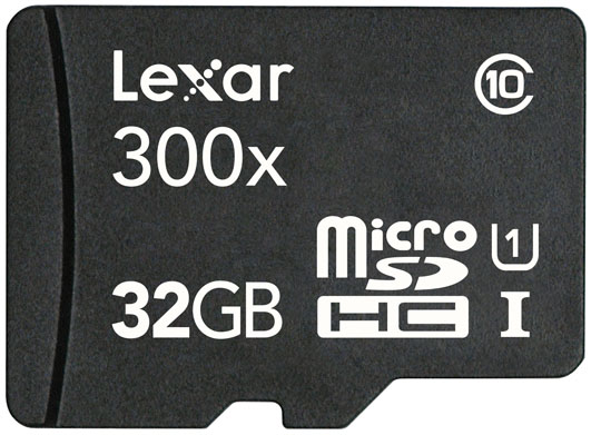 Lexar microSD 32GB 300x